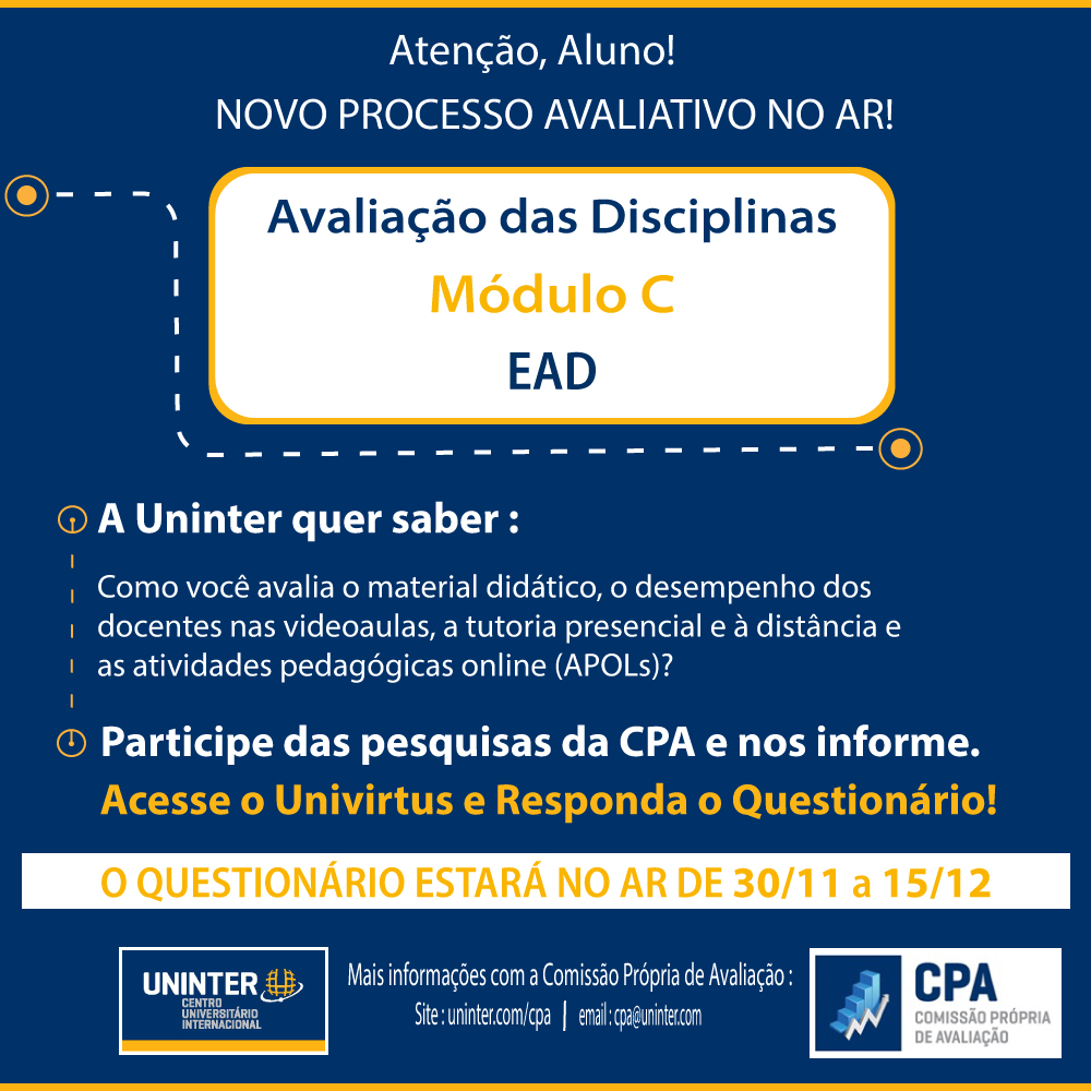 A CPA tem uma palavra para você! #avidanaopara #somostodosuninter, By  Central de Notícias Uninter